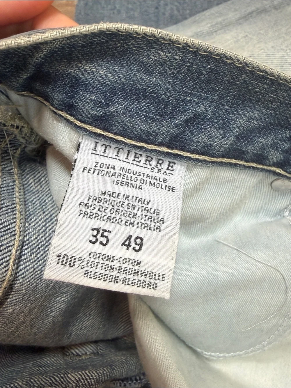 Versace Light Blue Denim Jeans